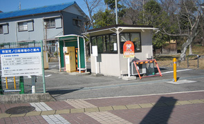 児ノ口駐車場入口写真