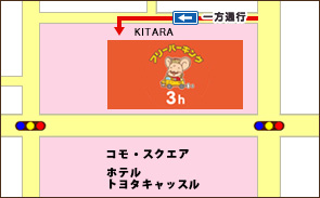 キタラパーキング詳細マップ
