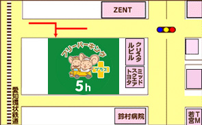 若宮駐車場詳細マップ