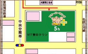 ヴィッツ駐車場詳細マップ